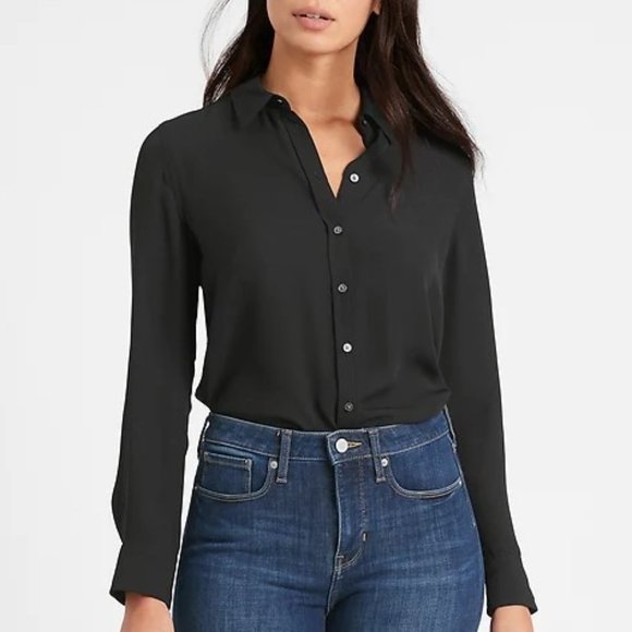 Banana Republic Tops - Banana Republic Non Iron Fitted Shirt Size 4